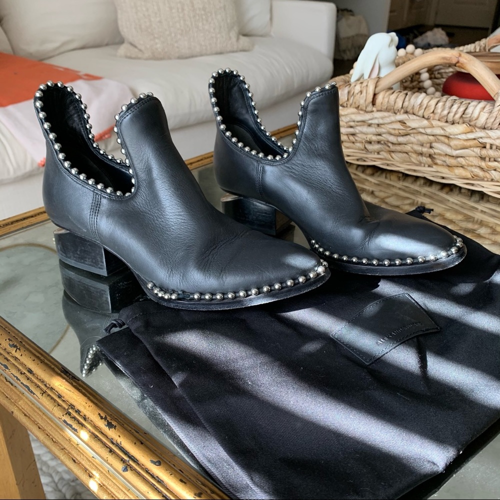 ALEXANDER WANG STUDDED BOOTIES
